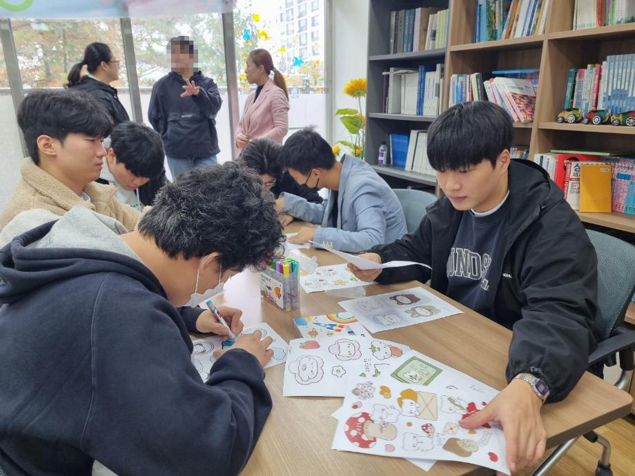 언어치료전공 그린나래 봉사 동아리, 장애학생 멘토링 캠프 참여 3